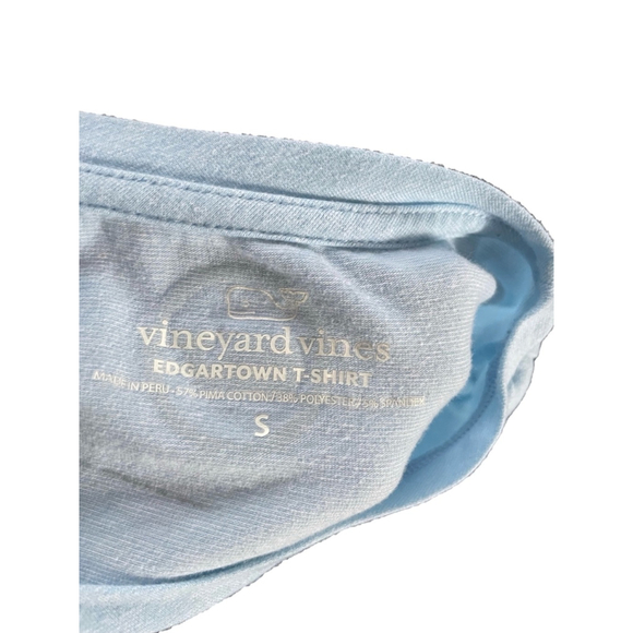 Women’s Vineyard Vines Light Blue Long Sleeve T-Shirt Size S - Picture 4 of 4